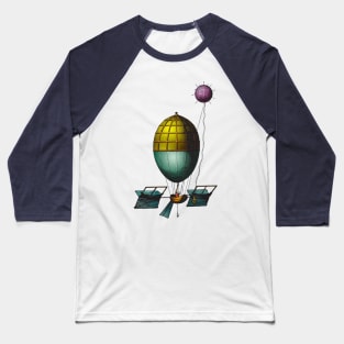 Two Coloured Flying Machine Baseball T-Shirt